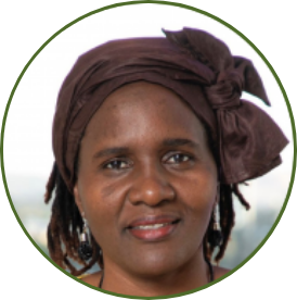 PURPOSE 1 Community Advisor Teresia Otieno.